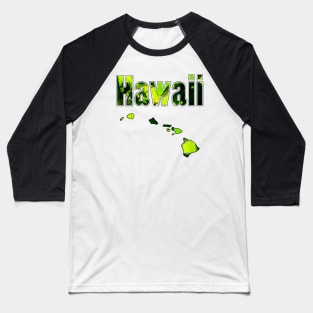 Lush Hawaiian Islands Baseball T-Shirt